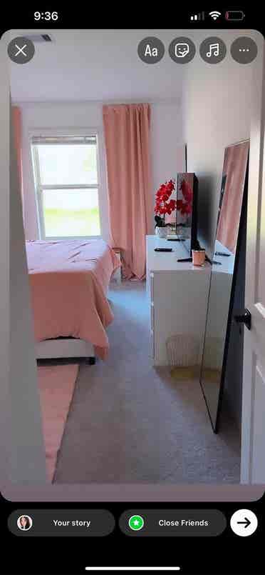 Two bedrooms available