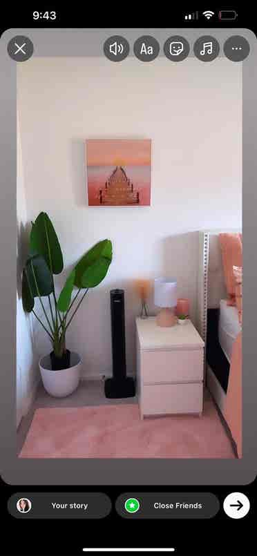 Two bedrooms available