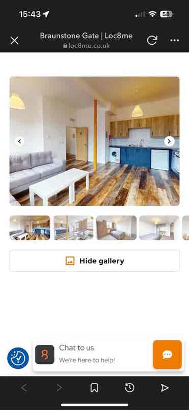 bed student flat