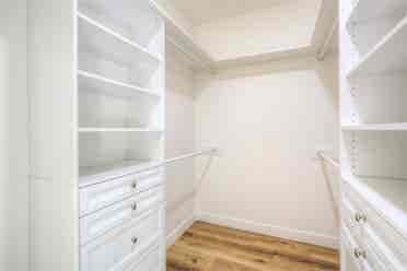 Fully furnished master bedroom