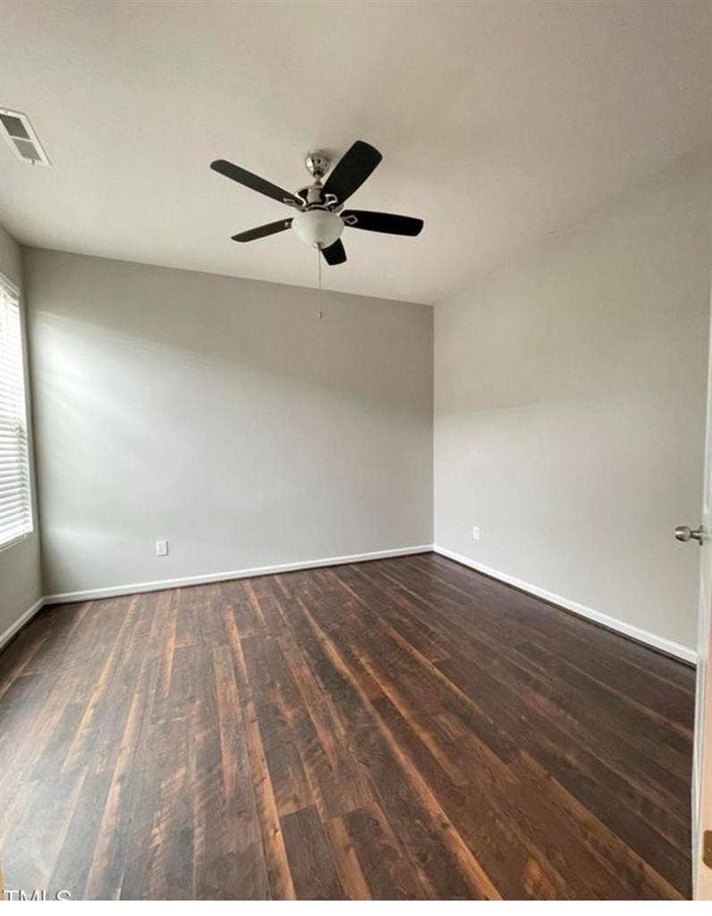 Room for rent in a townhouse.