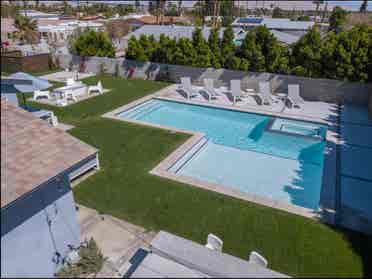 with gorgeous pool.