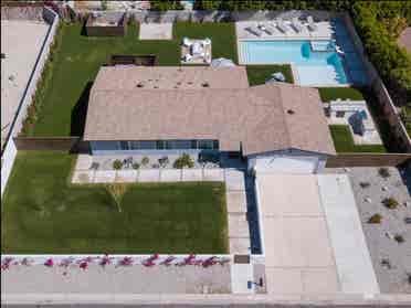 with gorgeous pool.
