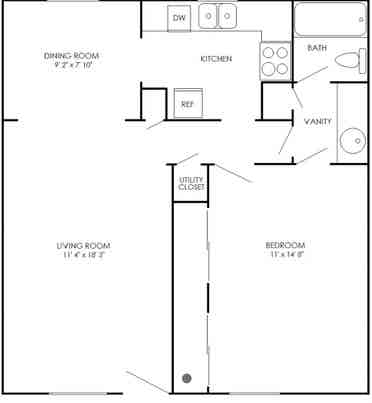 One bedroom apartment needs you
