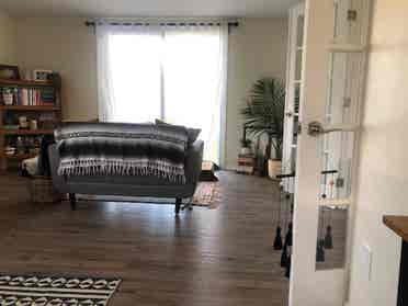 Private studio with kitchenette