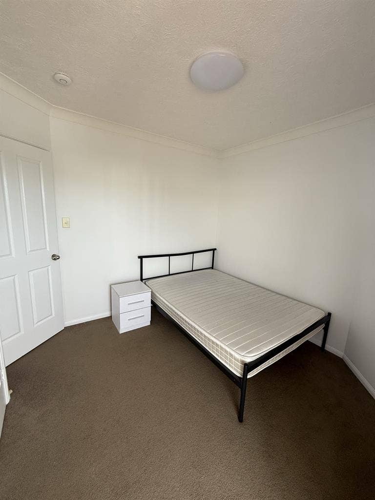 Furnished bedroom in an apartment