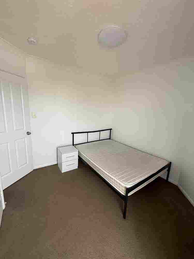 Furnished bedroom in an apartment