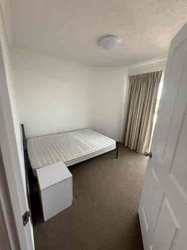 Furnished bedroom in an apartment