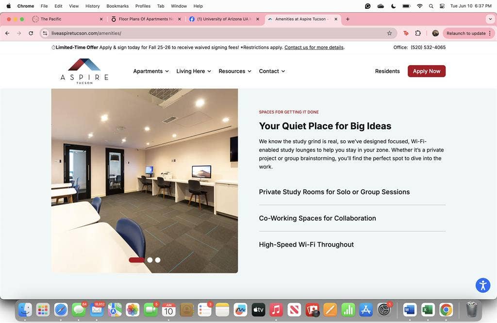 Room for rent at Aspire