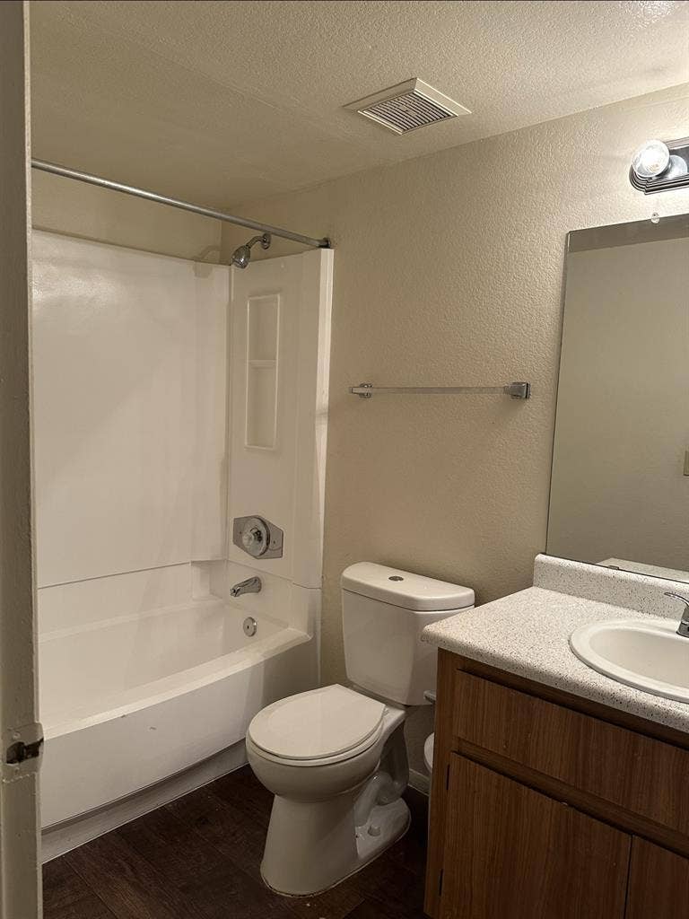 Master bedroom with privet bathroom