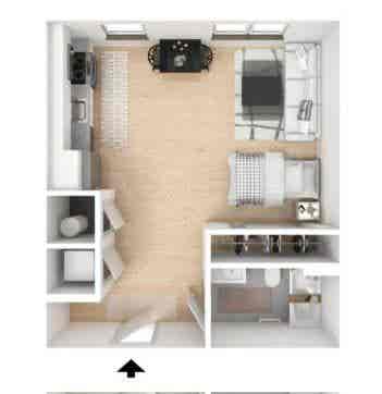 Studio Apartment