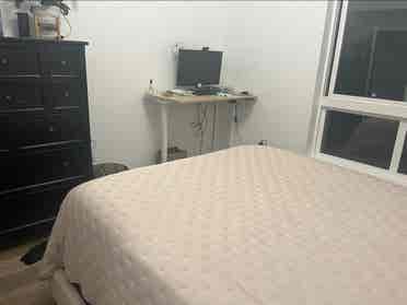 Private
 bedroom and private bath