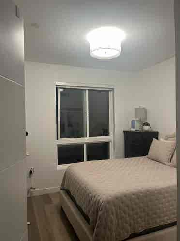 Private
 bedroom and private bath