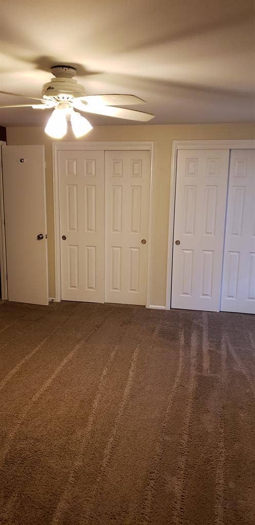 Master bedroom w private bathroom