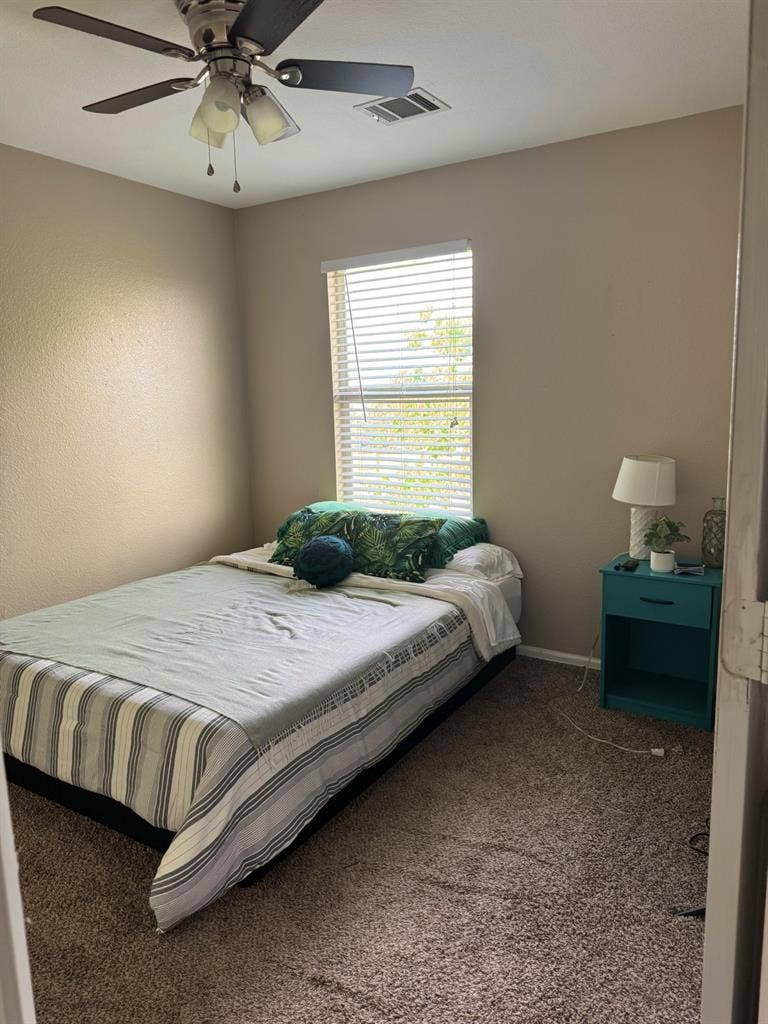 Private Bed&Bath near highway