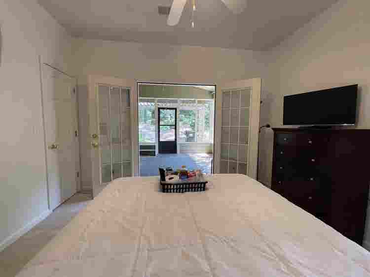 Ranch - Bedroom w/Patio & Gardens