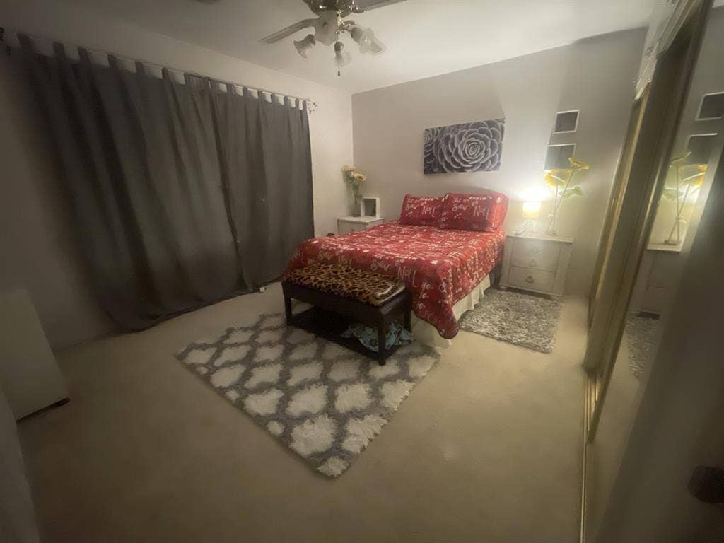 Large room in a ranch style house