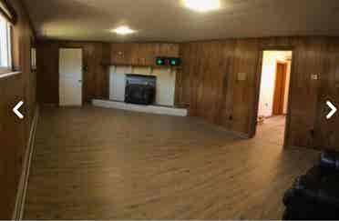 4 Bedroom House. 3 open rooms
