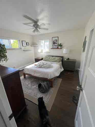 Private room in 2 bedroom house