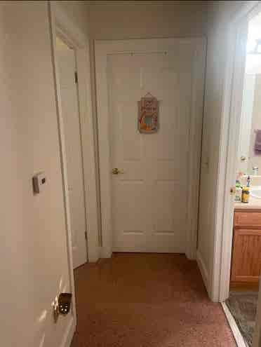 Bedroom and bathroom available