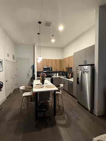 We paid the full rent first month 