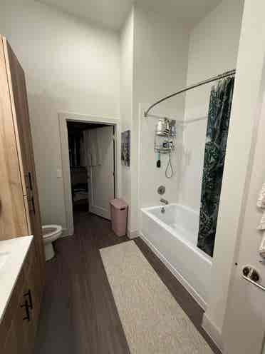 We paid the full rent first month 