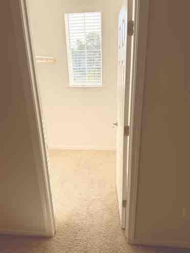 Bedroom with a walking closet
