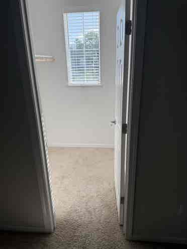 Bedroom with a walking closet