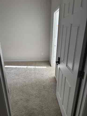 Bedroom with a walking closet