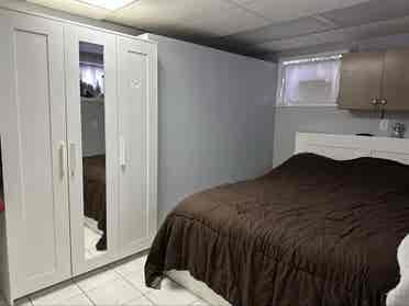Furnished room private bathroom