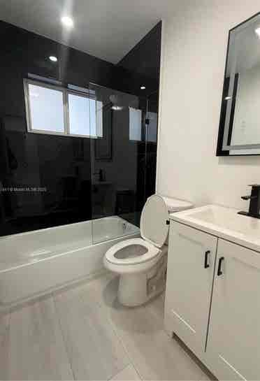 bath with yard remodelled