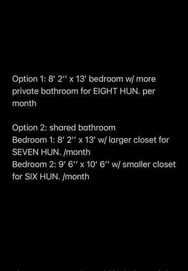 Tempe Rooms for Rent! ACTIVE SEARCH