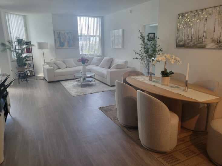 private furnished bedroom