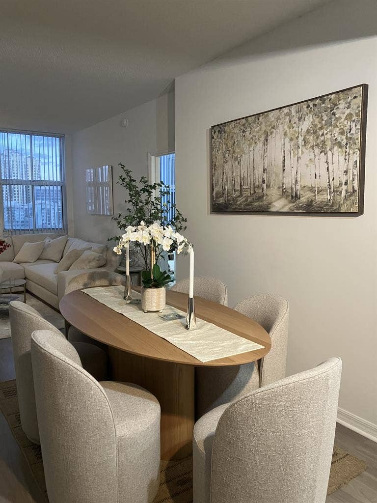 private furnished bedroom