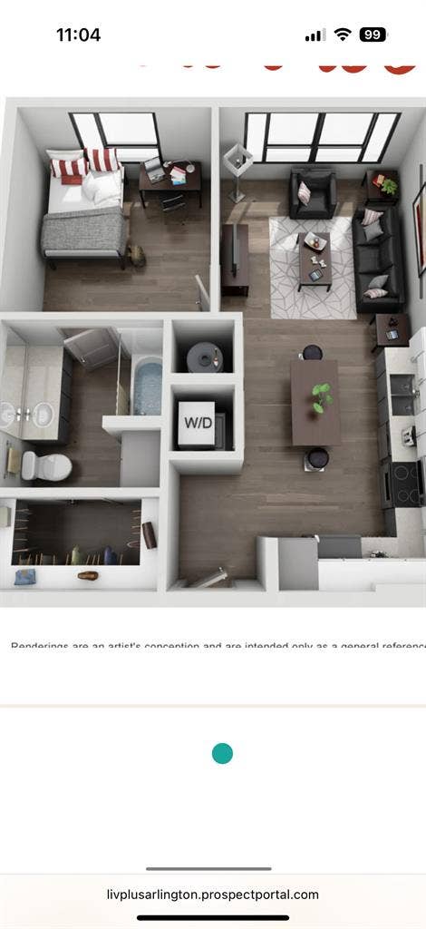 Cute 1 bedroom unit