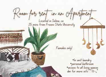 Female Roommate Needed!
