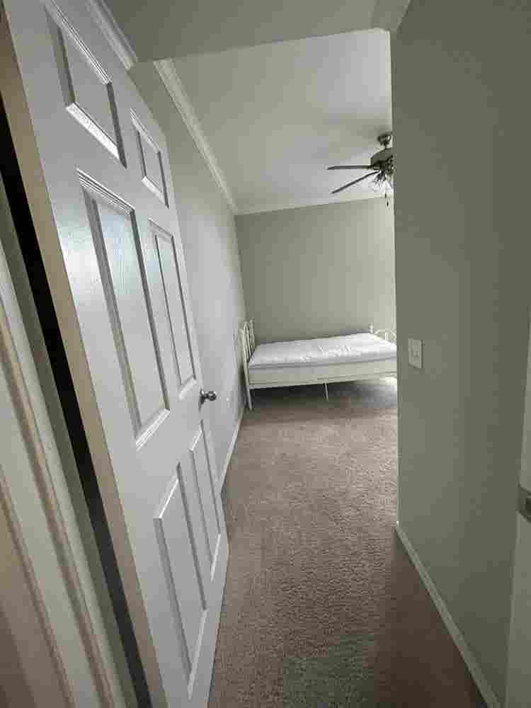 Private bedroom and bathroom