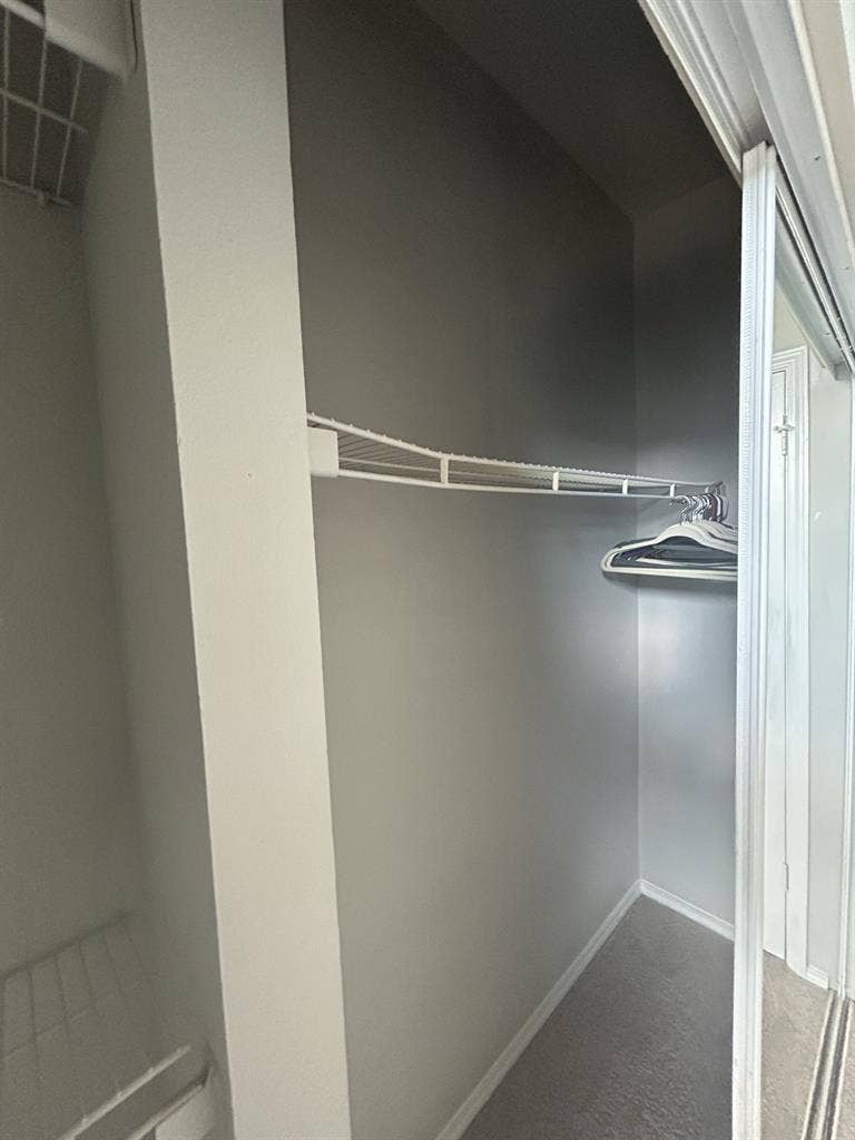 Private bedroom and bathroom