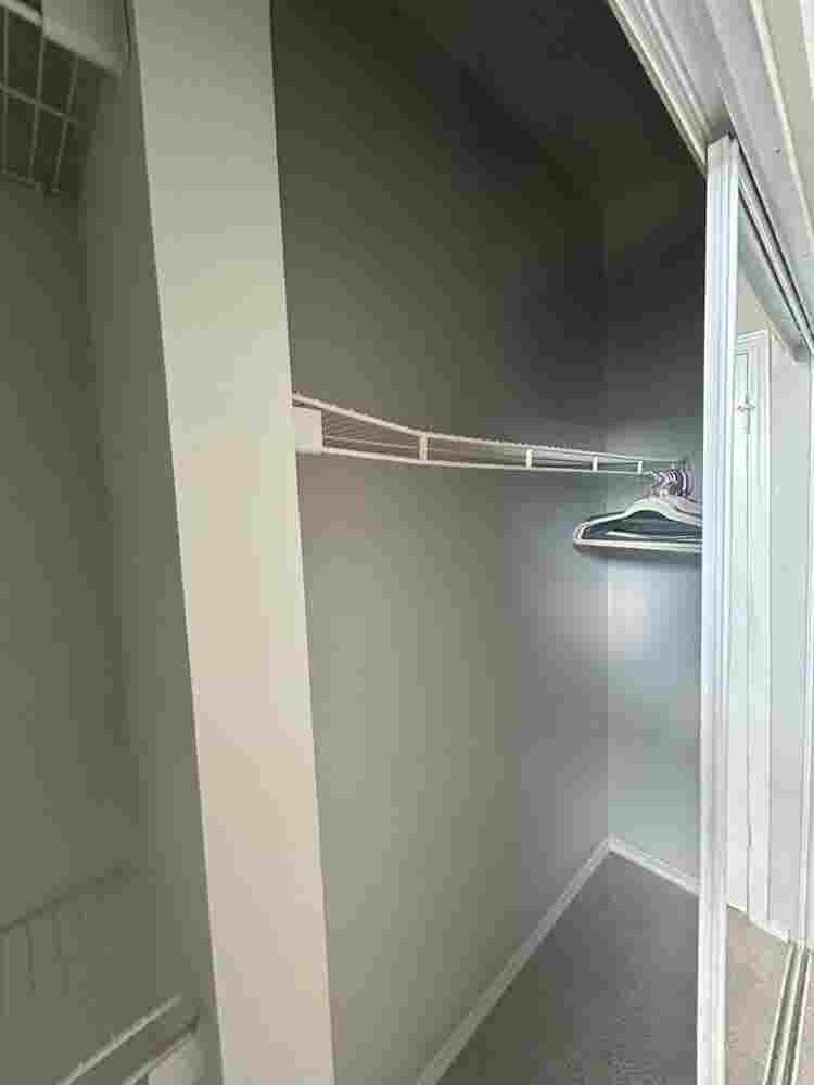 Private bedroom and bathroom