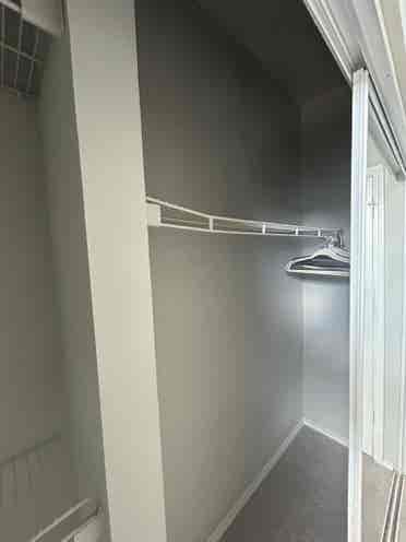 Private bedroom and bathroom