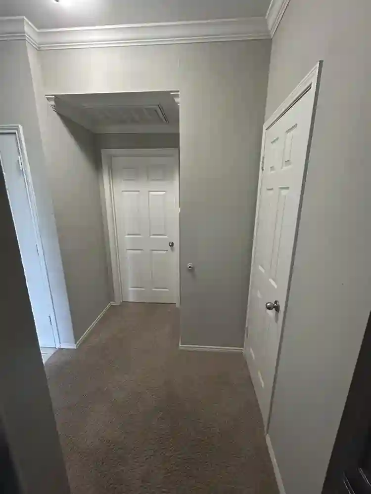 Private bedroom and bathroom