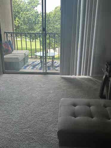 Private bedroom and bathroom
