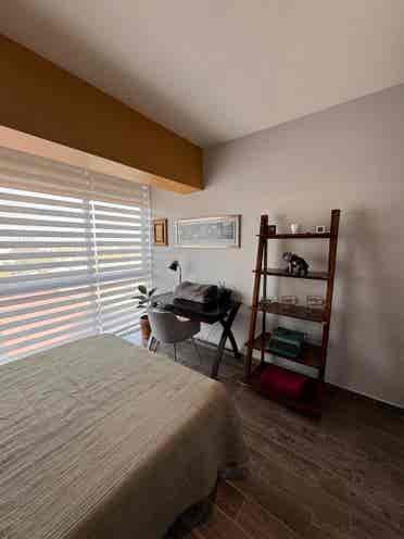 Room with walk-in closet & bathroom