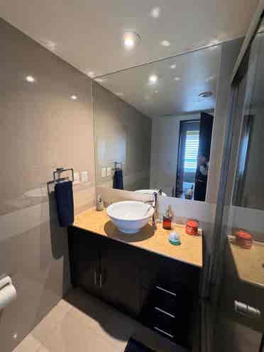 Room with walk-in closet & bathroom
