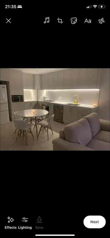 One bedroom available