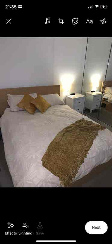 One bedroom available