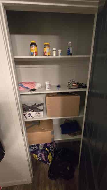 One room with own bathroom.