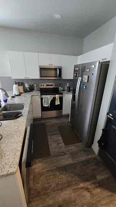 One room with own bathroom.