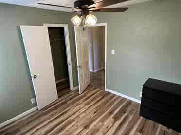 Bedroom with utilities included