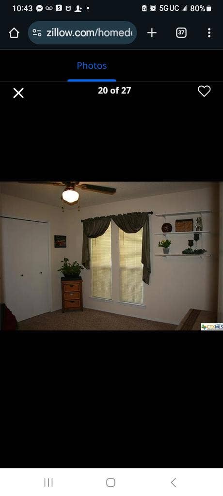 Bedroom For Rent $ a month.